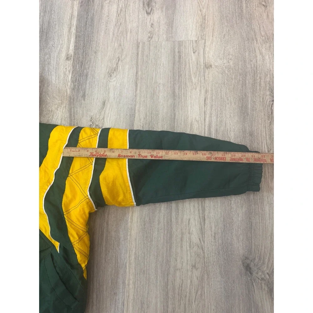 Vintage 90s Starter Green Bay Packers NFL‎ Pro Line 1/2 Zip Jacket Size Men's L